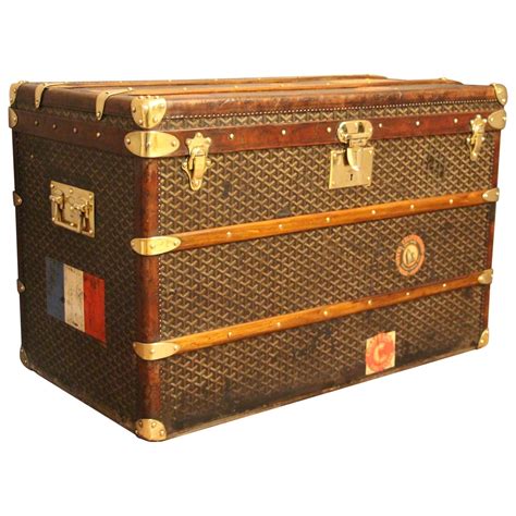 goyard trunk.